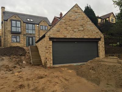Sectional Garage Doors for New Builds 